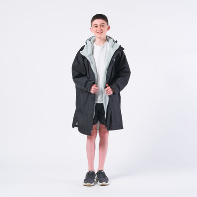 Kids Changing Robe - Black