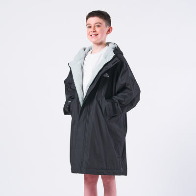 Kids Changing Robe - Black