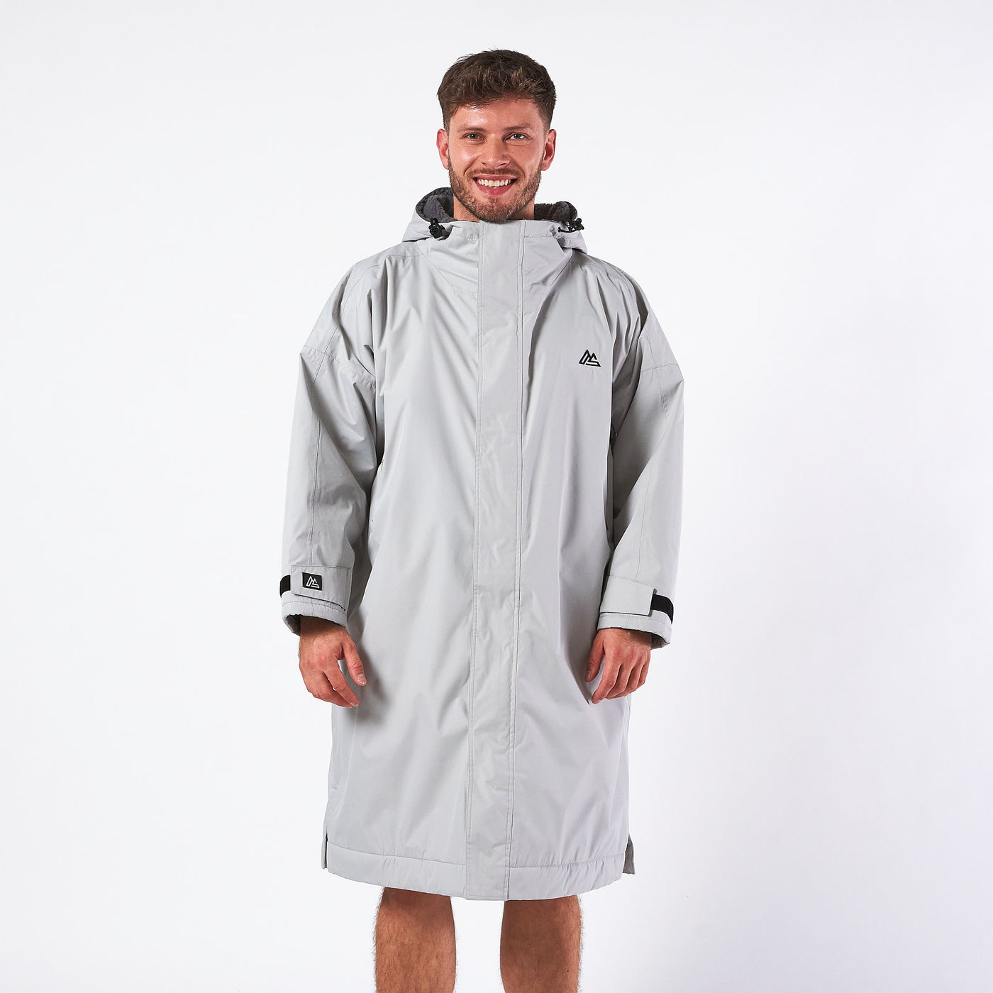 Adult Changing Robe - Light Grey