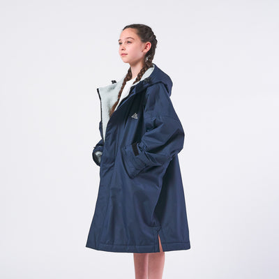 Kids Changing Robe - Navy