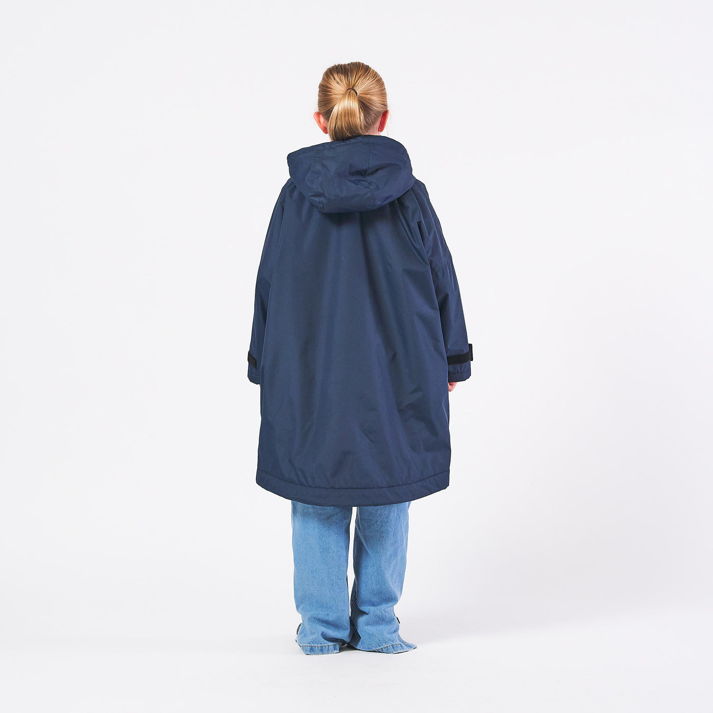 Kids Changing Robe - Navy