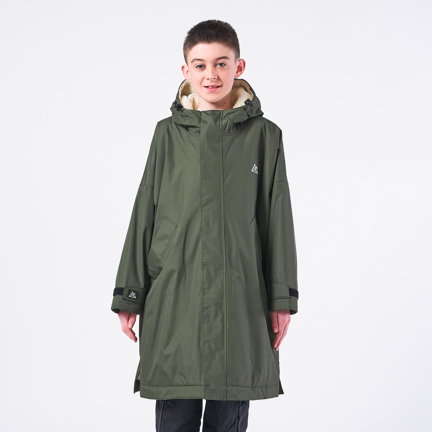 Kids Changing Robe - Khaki