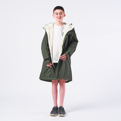 Kids Changing Robe - Khaki