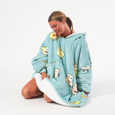 Hoodie Blanket - Avocado