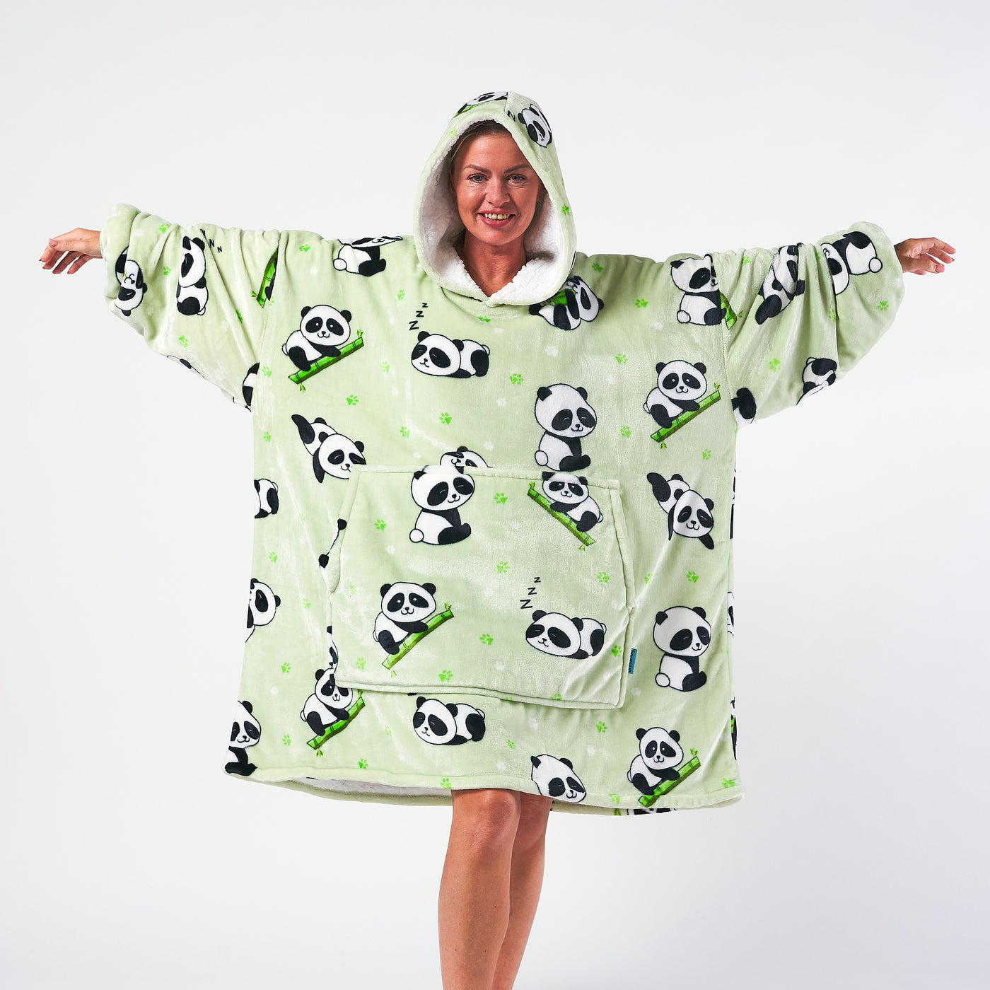 Hoodie Blanket - Panda