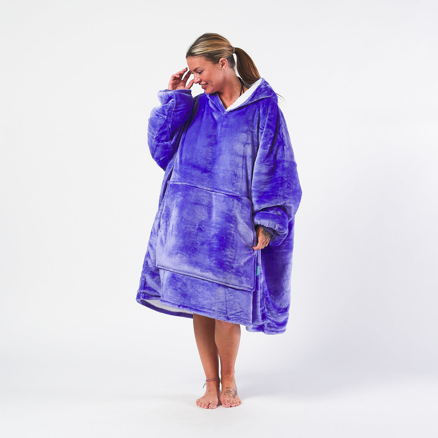 Hoodie Blanket - Purple