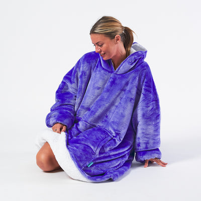 Hoodie Blanket - Purple