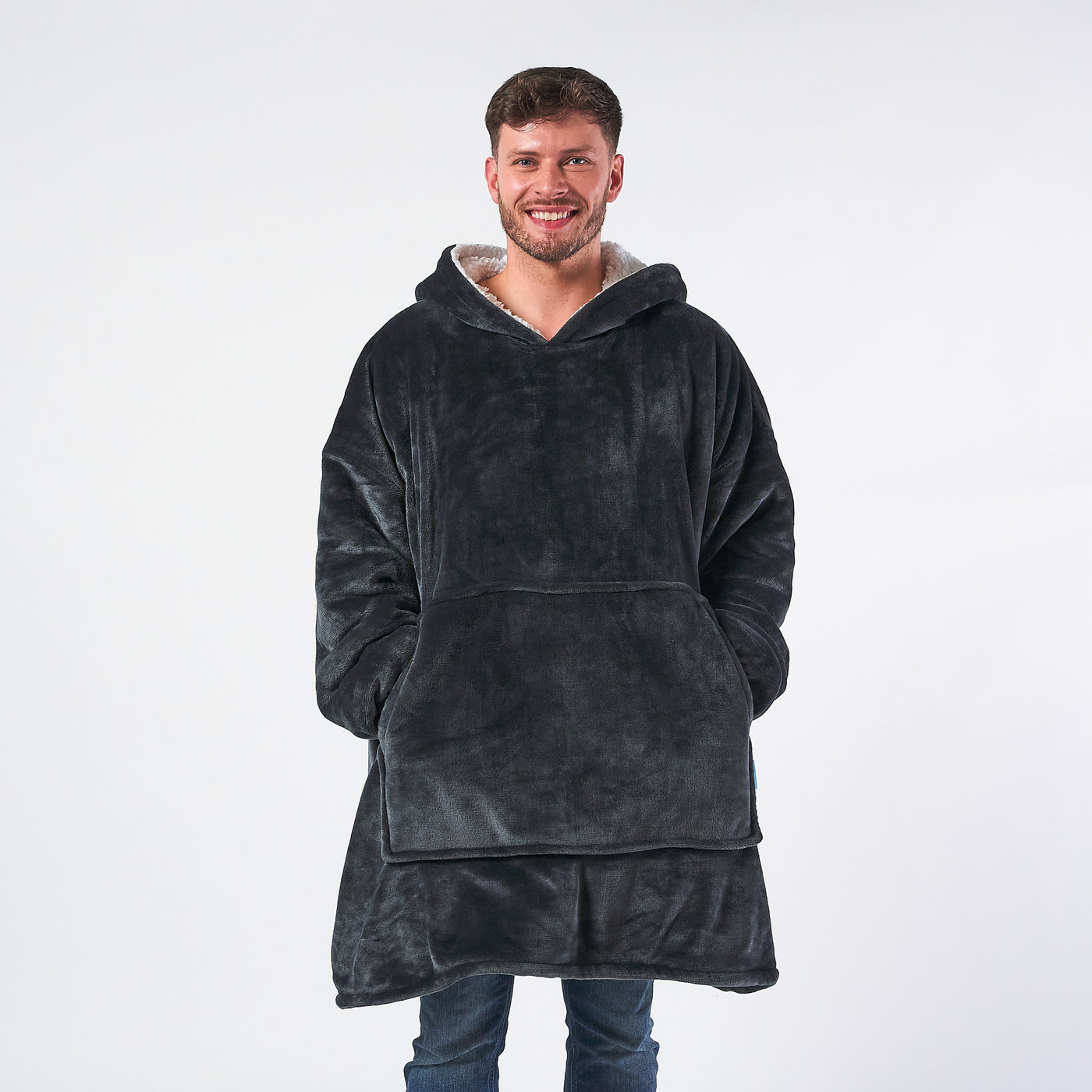 Hoodie Blanket - Dark Grey