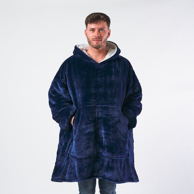 Hoodie Blanket - Navy