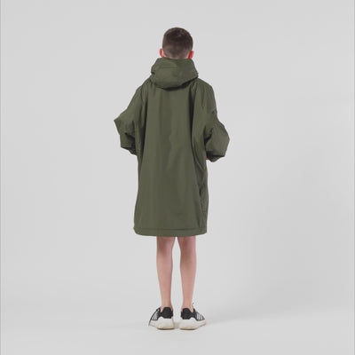 Kids Changing Robe - Khaki