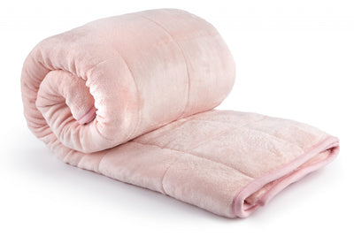 Weighted Sherpa Blanket - Pink