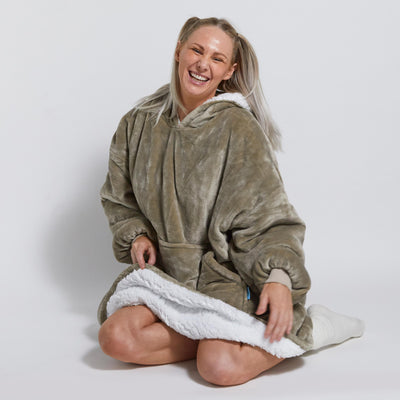 Hoodie Blanket - Khaki